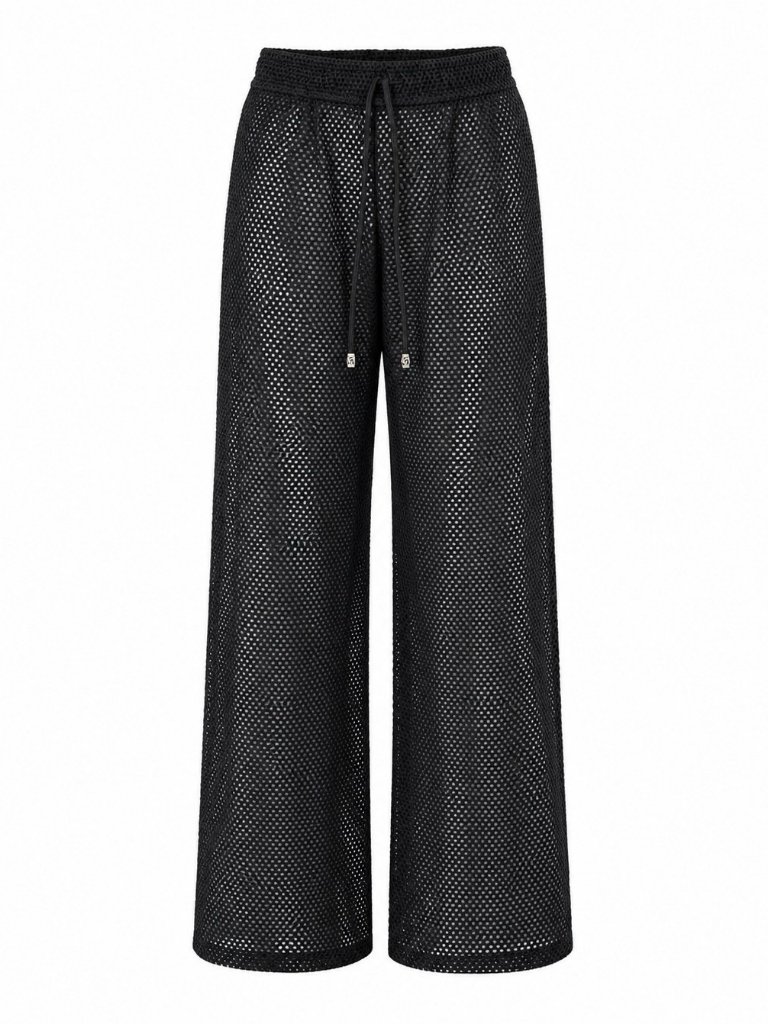 Club Z Collection Black Swimsuit Cover Up Pants,Size M